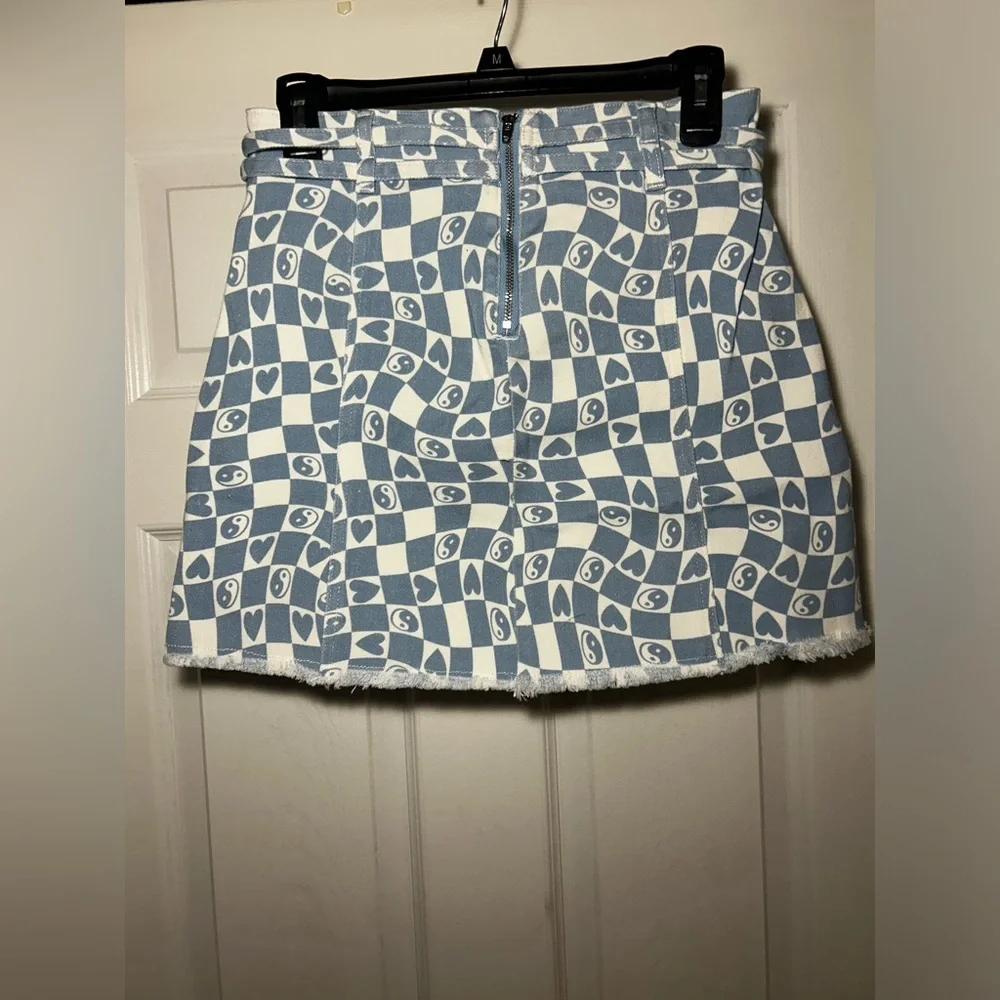 NWT Princess Polly Allen Denim Mini Skirt - Picture 4 of 6